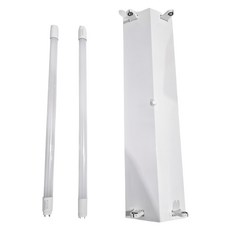 TOA 東亞照明 T8 山型燈具 2尺雙管 含管, 不適用, 1組