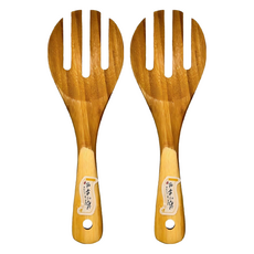 菊川本味 三叉竹飯杓 26*8.3cm, 竹子色, 2支