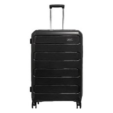 KANGOL 袋鼠 輕量耐磨可加大 28吋 黑色 - 旅行箱/拉桿箱