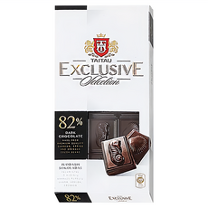 TAITAU 黑巧克力82%, 100g, 1盒