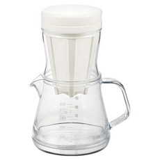 咖啡機 2種方法 500 日本製 TW-3758, 白色, 1個