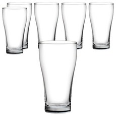 Ocean Glass 康尼爾啤酒杯 透明玻璃杯 620ml, 165 x 88mm, 6個