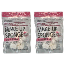 台灣 COSMOS NO.8專業海綿量販包 五角 20入, 白色, 2組