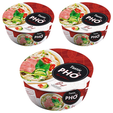 Tastee 越南河粉碗麵 牛肉味, 3入
