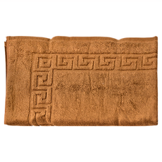 DASING 達興 卍字緹花飯店專用腳踏墊 棕色, 72 x 54cm, 1個