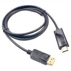 Neon 台灣霓虹 DP公轉HDMI公轉接線 1.8米 鍍金接頭 1080P, EDH2, 1個