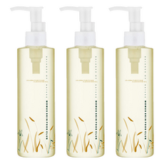 MOMUS 荷荷芭精純卸妝油, 植物性基底油+高效乳化配方，質地清爽透氣不黏膩，卸妝同時保養, 210ml, 3瓶