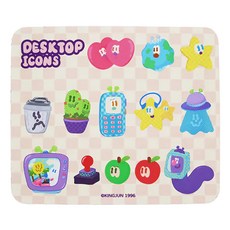 YENDAR 研達 滑鼠墊 超細纖維表布 橡膠墊底 台灣製 寬23.6公分 x 高20公分, 多色, 1個