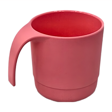 SIMPLA 玉米田 幼兒學習杯組 耐冷熱-20~100°C, 紅色, 200ml, 1個