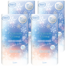 ST 雞仔牌 贅澤浴廁消臭力 廁所除臭劑 冰晶花香, 400ml, 4罐