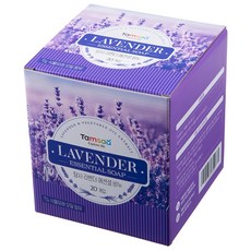 Tamsaa 薰衣草精油香皂 Set 20個, 90g