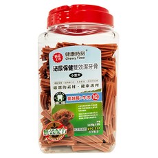 Chewy Time 健康時刻 小犬螺旋無穀潔牙骨 Set, 多角螺旋形狀按摩牙齦 減少牙垢, 高柔韌性安全易消化, 泌尿保健, 1.3kg, 1桶