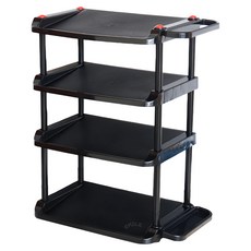 JUSKU 佳斯捷 大鞋匠組合鞋架 #2406, 黑色, 1組