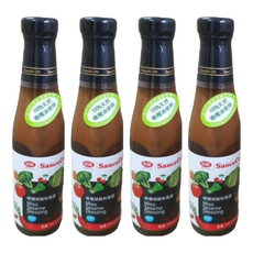 味榮 味噌胡麻和風醬, 100%天然橄欖油, 240ml, 4瓶