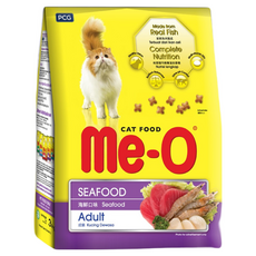 Me-O 咪歐 成貓 乾貓糧, 海鮮口味, 3kg, 1袋