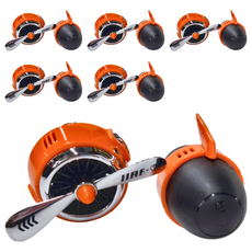 空軍二號賽博朋克 車載香氛 黎明版, 適用於車內冷氣出風口, 海洋, 6個