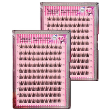 萌睫尚品 自黏假睫毛 Set, 柔軟輕盈 自然無負擔, 三部曲, 2組