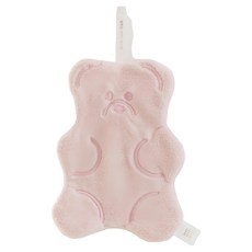 小熊軟糖造型擦手巾 玫瑰粉 柔軟吸水速乾親膚, 1條