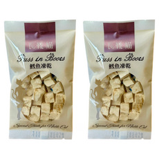 Puss in Boots 長靴貓 新鮮鱈魚凍乾 超值包 韓國原產地 全貓適用, 8g, 2袋