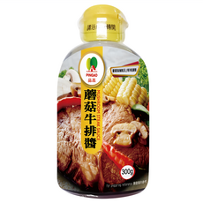 PINGAO 品高 蘑菇牛排醬, 300g, 1瓶