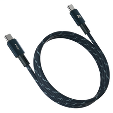 ADAM elements 亞果元素 磁吸充電線 USB-C-USB-C 60W CASA MS100, 100cm, 藍色, 1個