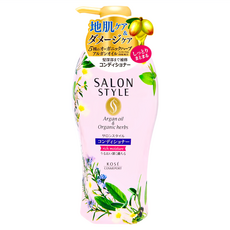 SALON STYLE 豐盈滋潤潤髮乳 500ml 添加五種天然草本植物成分 搭配摩洛哥堅果油保濕精華, 1瓶