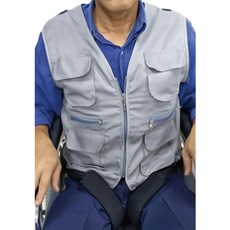 感恩使者 背心式身體固定衣 含拉鍊和魔術貼, 1件