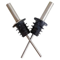 bargogo 巴果果 不鏽鋼倒流器 Set 2個, 不鏽鋼+熱可塑性橡膠材質, 12 x 3 x 3cm