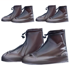 【comet】快穿便攜加厚雨鞋套(雨鞋 雨鞋套 加厚雨鞋套 防滑雨鞋套 輕便雨鞋套/a5)山茶色 3xl, 山茶色