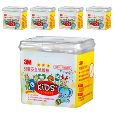 3M 兒童安全牙線棒, 66支, 5盒