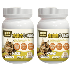Cat Glory 驕傲貓 高濃度牛磺酸 全齡貓專用 (60g) 添加CoQ10, 心血管保健 + 抗氧化, 2罐