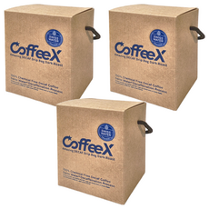 CoffeeX 手沖濾掛式 99.9% 無咖啡因咖啡 (深焙) 瑞士水DECAF處理豆 台灣製造, 11.5g, 10包, 3盒, 30包