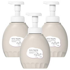 LION 獅王 趣淨 韓國原裝進口 敏弱肌植萃洗手慕斯 牡丹香, 450ml, 3瓶