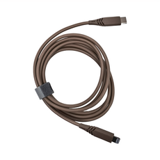 886 極野家 極Sense USB-C to Lightning Cable PD 2.0 快充充電線 1.8M, 奶茶棕, 1個