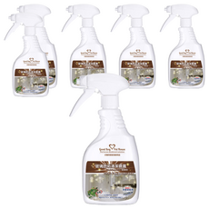 GBPH好寶貝 玻璃皂垢清潔噴霧 檀香鮑勃, 99.9%抗菌, 法國天然植物萃取精油, 適用於浴室玻璃/浴缸/水龍頭, 500ml, 6瓶