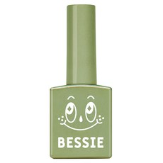 BESSIE 韓國原廠直供 亮片系列 美甲凝膠, GL29 莫西多檸檬綠, 11ml, 1瓶