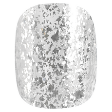 EOSO 彩色甲油膠, 美化人工造型假指甲, 星光銀, 12g, 1瓶