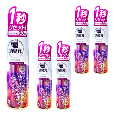 小林製藥 消臭元 廁所除臭噴霧 薰衣草, 1秒除臭, 約90回, 280ml, 5瓶