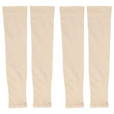 PORA BELLA 運動戶外防曬輕薄高彈冰涼袖套 男女款 UVS011, 2雙, 均碼, 直筒膚色