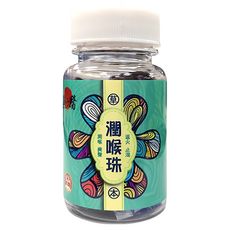 溫太醫 草本潤喉珠 天然草本, 30g, 1罐