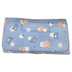 Annette 純棉加厚嬰兒床墊, 120 x 70cm, 恐龍星星, 1個