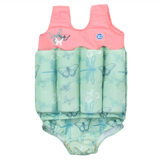 Splash About 兒童浮力泳衣短褲, 花漾蜻蜓, 1件