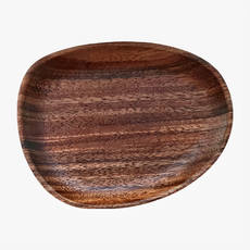 相思木造型餐盤, 實木, 1個
