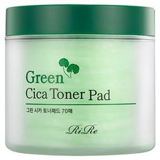 RiRe Green Cica 保濕棉片, 1罐, 70片