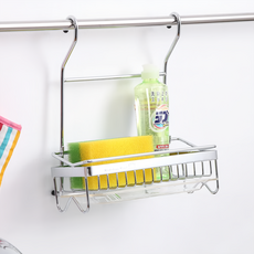 HomeMax 不鏽鋼掛鉤式清潔用品架 #304不鏽鋼 台灣製造, C29018, 1個