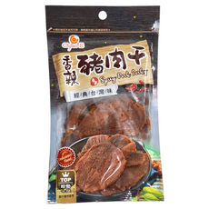 Chiao-E 巧益 香辣豬肉干, 1包, 100g