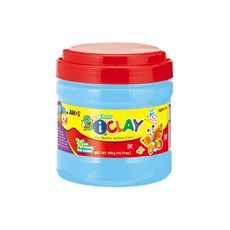 AMOS 阿摩司 i-Clay 超輕黏土 400g 罐裝, 天空藍, 1罐