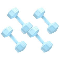 AD-ROCKET 糖果啞鈴, PVC材質, 手感舒適, 整體可水洗設計, 2kg, 4個