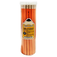 SIMBALION 雄獅 六角皮頭鉛筆 六角桿HB, NO.88S, 36支