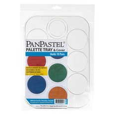 PANPASTEL 粉彩餅收納托盤 帶蓋, 10格, 1個